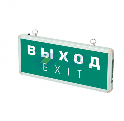 Светильник светодиодный (оповещатель) ДСА 501-1 1Вт IP20 1.2В &amp;amp;amp;quot;ВЫХОД-EXIT&amp;amp;amp;quot; (табло) аварийный ФАZА 5035072