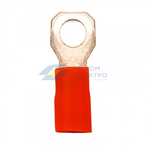 Наконечник кольц. изол. 0.25-1.5кв.мм отв. d6.2мм кр. (уп.100шт) DKC 2A6P фото 2 Наконечник кольц. изол. 0.25-1.5кв.мм отв. d6.2мм кр. (уп.100шт) DKC 2A6P фото 2