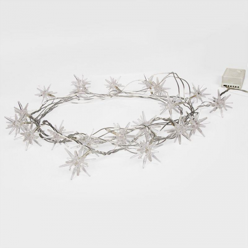 Гирлянда светодиодная "Снежинки" 2.8м 20LED бел. 1Вт IP20 Neon-Night 303-036 фото 7