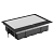 Люк MultiDesk MDK10 на 24мод. IP40 с монтажной коробкой для фальшпола SE MDK10124