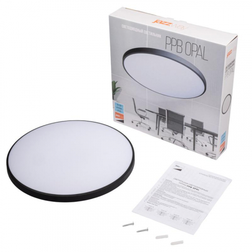 Светильник светодиодный PPB OPAL 36Вт 6500К IP20 BL d300X55 декоративный JazzWay 5065390 фото 5 Светильник светодиодный PPB OPAL 36Вт 6500К IP20 BL d300X55 декоративный JazzWay 5065390 фото 5