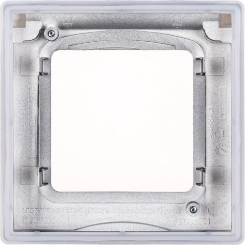 Рамка 1-м Inspiria IP44 с крышкой антрацит IEK 673923 фото 2 Рамка 1-м Inspiria IP44 с крышкой антрацит IEK 673923 фото 2