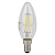 Лампа светодиодная филаментная LSCLB60 5W/840 230VFILCL 5Вт 4000К нейтр. бел. E14 600лм B угол пучка 300град. 220-240В (замена 60Вт) прозр. стекло OSRAM 4058075684782
