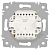 Переключатель 2-кл. СП Accent 6-107-08 10А IP20 250В AL/CU бронза Intro Б0063570