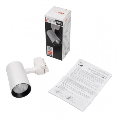 Светильник светодиодный трековый PTR 1725 25Вт 4000К IP40 24град. WH бел. JazzWay 5026148 фото 11