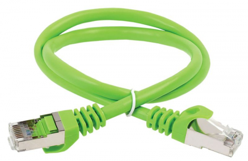 Патч-корд кат.5E FTP LSZH 5м зел. ITK PC02-C5EFL-5M