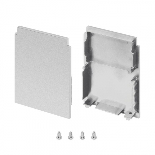 Заглушка SL-LINE-4050-3L-HIGH глухая пластик (комплект) Arlight 044675