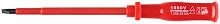Отвертка изолированная 1000В CrV сталь пластик. ручка 6.5х150мм SL FIT 55804