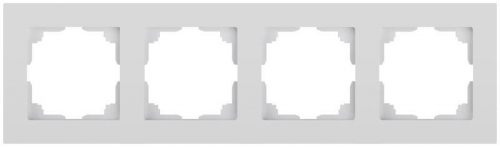 Рамка 4-м СП Accent 6-504-01 бел. Intro Б0063757