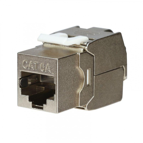 Модуль Keystone Jack RJ-45(8P8C) FTP экранир. кат.6A тип 180град. самозажимной PRO Rexant 02-0361 Модуль Keystone Jack RJ-45(8P8C) FTP экранир. кат.6A тип 180град. самозажимной PRO Rexant 02-0361