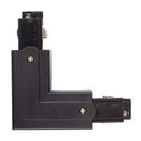 Аксессуар к шинопроводу трехфазному 3P PTR CL-BL OUT коннектор внешний Pro+ черн. JazzWay 5063112
