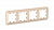Рамка 4-м AtlasDesign Antique универс. песочн. SE ATN101204