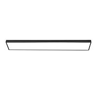 Светильник светодиодный PSO-01 45Вт 4000К IP40 1200х180мм BLACK ДПО/ДСО для реечных потолков IP40 (универсальный монтаж: накладной/подвесной) Pro JazzWay 5051959