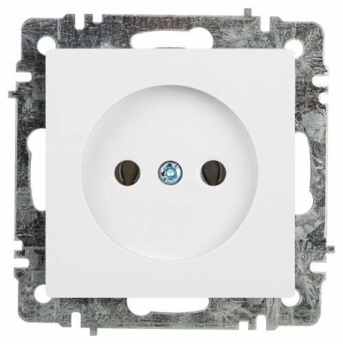 Розетка 1-м СП Accent 6-201-01 16А IP20 250В 2Р AL/CU бел. Intro Б0063653 Розетка 1-м СП Accent 6-201-01 16А IP20 250В 2Р AL/CU бел. Intro Б0063653
