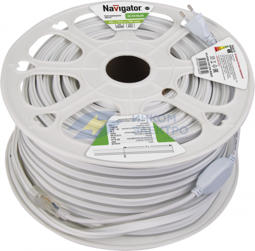 Лента светодиодная 71 932 NLS-2835G92-9-IP67-220V-NEONLED R20 (уп.20м) Navigator 71932
