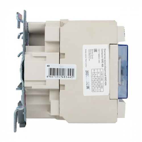 Контактор КМЭ-3 40А кат. 400В AC 1НО+1НЗ EKF ctr-s-40-380 фото 8 Контактор КМЭ-3 40А кат. 400В AC 1НО+1НЗ EKF ctr-s-40-380 фото 8