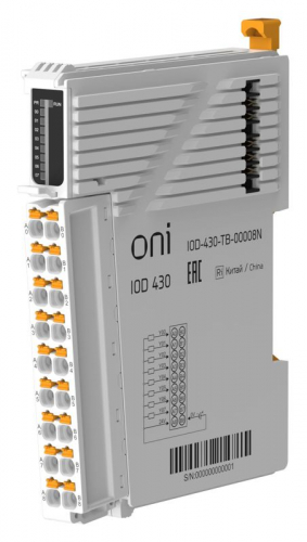 Модуль дискретного вывода IOD 430 8 сигналов NPN ONI IOD-430-TB-00008N фото 7