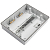 Бокс модульный накладной PDB/W 3012 GR (ЩРН-ПГ-12) IP65 пластик. JazzWay 5072008