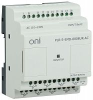 Реле логическое PLR-S. Расширение 8DI/8DO (R) 220В AC ONI PLR-S-EMD-0808UR-AC