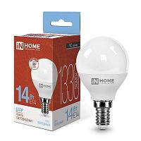 Лампа светодиодная LED-ШАР-VC 14Вт 230В E14 6500К 1330лм IN HOME 4690612047850