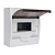Бокс модульный накладной PDB/W 1008 WH (ЩРН-П- 8) IP41 пластик. JazzWay 5071667