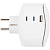 Разветвитель 3-м SP-3e-3USBAC-W + 3 USB A+C с заземл. со шторками 16А бел. Эра Б0069081