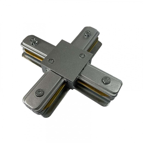 Коннектор X-образный PTR CX-GR накладной/подвесной шинопровод сер. Pro JazzWay 5023901