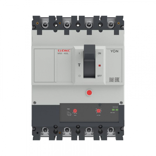 Выключатель автоматический 4P 400А 70кА pro MNX400L при AC415V расцепитель TMD YON MNX400L4PTMD0400 фото 2
