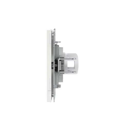 Розетка компьютерная 2-м KANT RJ45 кат.5E без шторки бел. магнолия DKC 7000664 фото 4