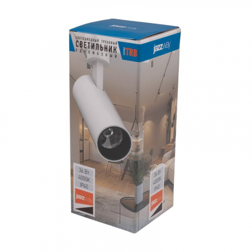 Светильник светодиодный трековый TRB 0736 36Вт 4000К IP40 24град. WH 1ф бел. Pro JazzWay 5066335 фото 11 Светильник светодиодный трековый TRB 0736 36Вт 4000К IP40 24град. WH 1ф бел. Pro JazzWay 5066335 фото 11