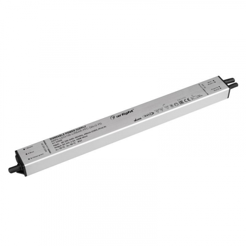 Блок питания ARPV-LG24100-LINEAR-PFC-DALI2-PD 24В 4.2А 100Вт IP67 металл Arlight 033540 Блок питания ARPV-LG24100-LINEAR-PFC-DALI2-PD 24В 4.2А 100Вт IP67 металл Arlight 033540