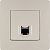 Розетка компьютерная 1-м СП Etika RJ45 кат.5E UTP IP20 механизм сл. кость IEK 672341