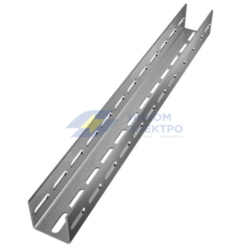 Профиль перфорированный 32х60 L2500 1.5мм P32-60-1.5-2500 3P тройная перфор. швеллер КМ LO2649