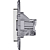 Розетка компьютерная СП Inspiria RJ45 кат.5E UTP IP20 алюм. IEK 673827