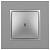 Выключатель 1-кл. СП Elegance 14-1102-03 10А IP20 250В 10AX с подсветкой механизм алюм. Эра Б0034217
