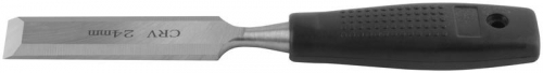 Стамеска CrV с пластиковой ручкой 24мм FIT 43124 фото 4