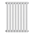 Радиатор дизайн Shift Q30 C2050 8 секц. RAL9016 Royal Thermo НС-1631287