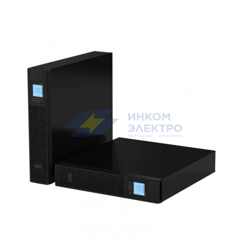 ИБП линейно-интерактивный Info Rackmount Pro 3000ВА/2400Вт 1/1 EPO USB RJ45 6xIEC C13 Rack 3U SNMP/AS400 slot 4х9Aч DKC INFORPRO3000IN