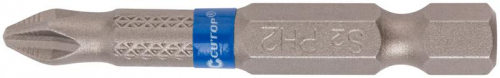 Набор стальных бит ПРОФИ/Profi PH2 50мм (уп.10шт) Cutop 83-326 Набор стальных бит ПРОФИ/Profi PH2 50мм (уп.10шт) Cutop 83-326