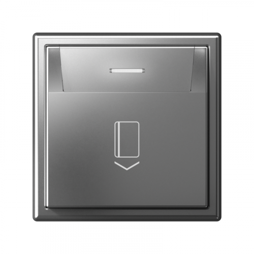 Выключатель карточный ArtGallery 10А без задержки времени быстрозажим. клем. сталь SE GAL000914S фото 3 Выключатель карточный ArtGallery 10А без задержки времени быстрозажим. клем. сталь SE GAL000914S фото 3