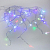 Гирлянда светодиодная "Айсикл" (бахрома) 1.8х0.5м 48LED RGB 4.1Вт 230В IP20 провод прозр. Neon-Night 255-009
