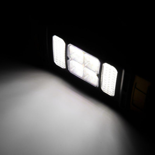 Фонарь аккумуляторный LED38100 76LED+4COB 4 реж. Type-C PowerBank пластик коробка черн./охра Ultraflash 15950 фото 9