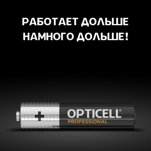 Элемент питания алкалиновый AAA/LR03 (блист. 12шт) Professional Opticell 5052006/6052006 фото 5