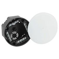 Коробка распаячная 103х50мм для твердых стен клеммник крышка IP42 KRT-k-103-50 Эра Б0057232
