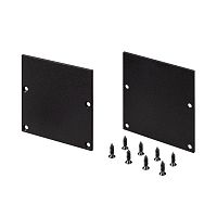 Заглушка SL-LINE-5050-LW BLACK глухая метал. Arlight 038714