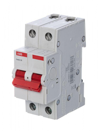 Выключатель нагрузки мод. 2п 32А Basic M BMD51232 ABB 2CDD642051R0032 Выключатель нагрузки мод. 2п 32А Basic M BMD51232 ABB 2CDD642051R0032
