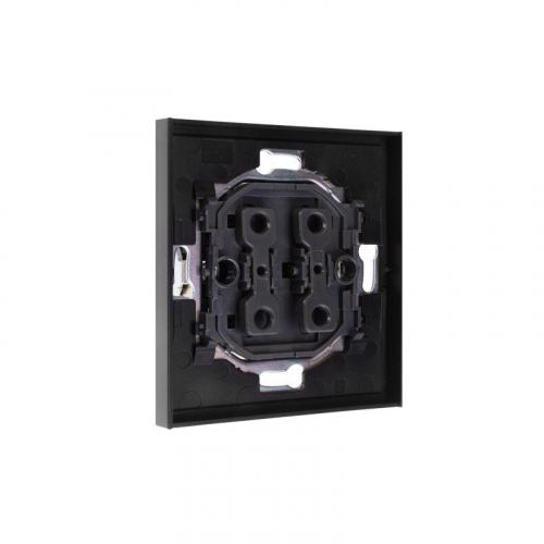 Выключатель 2-кл. СП STRONG MIELE 10А антрацит Kranz KR-78-0706-5 фото 6 Выключатель 2-кл. СП STRONG MIELE 10А антрацит Kranz KR-78-0706-5 фото 6