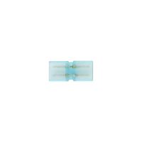 Соединитель контактный прямой UTC-Q220 K14/B67-RGB CLEAR 025 POLYBAG для светодиодных лент RGB 220В 5050 12-14мм 4 контакта прозр. (уп.25шт) Uniel 10995