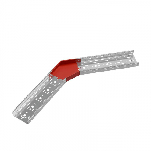 Угол для лотка горизонтальный 45град. 150х50 сталь "ПЛЮС" GLplus45-50-150 INOX304 КМ PL5570 фото 2