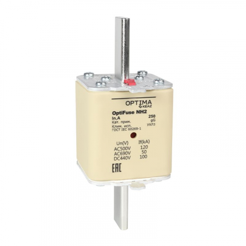 Вставка плавкая OptiFuse NH2-200-gG-УХЛ3 КЭАЗ 374952
